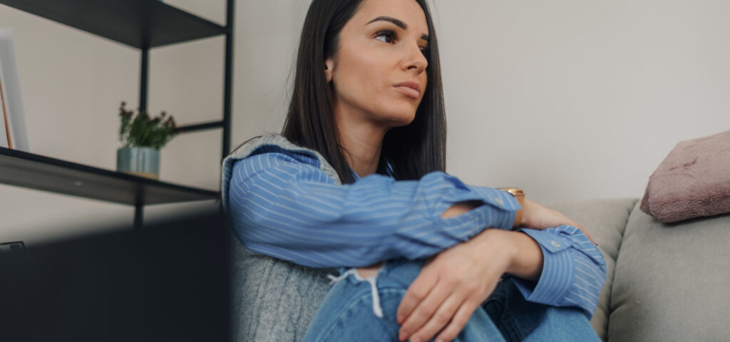 a girl thinking to use insurance wisely